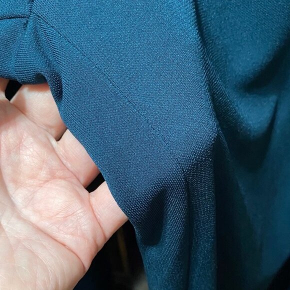 Max Studio vintage plus size 2X teal wide leg Women's Pants - Picture 13 of 15